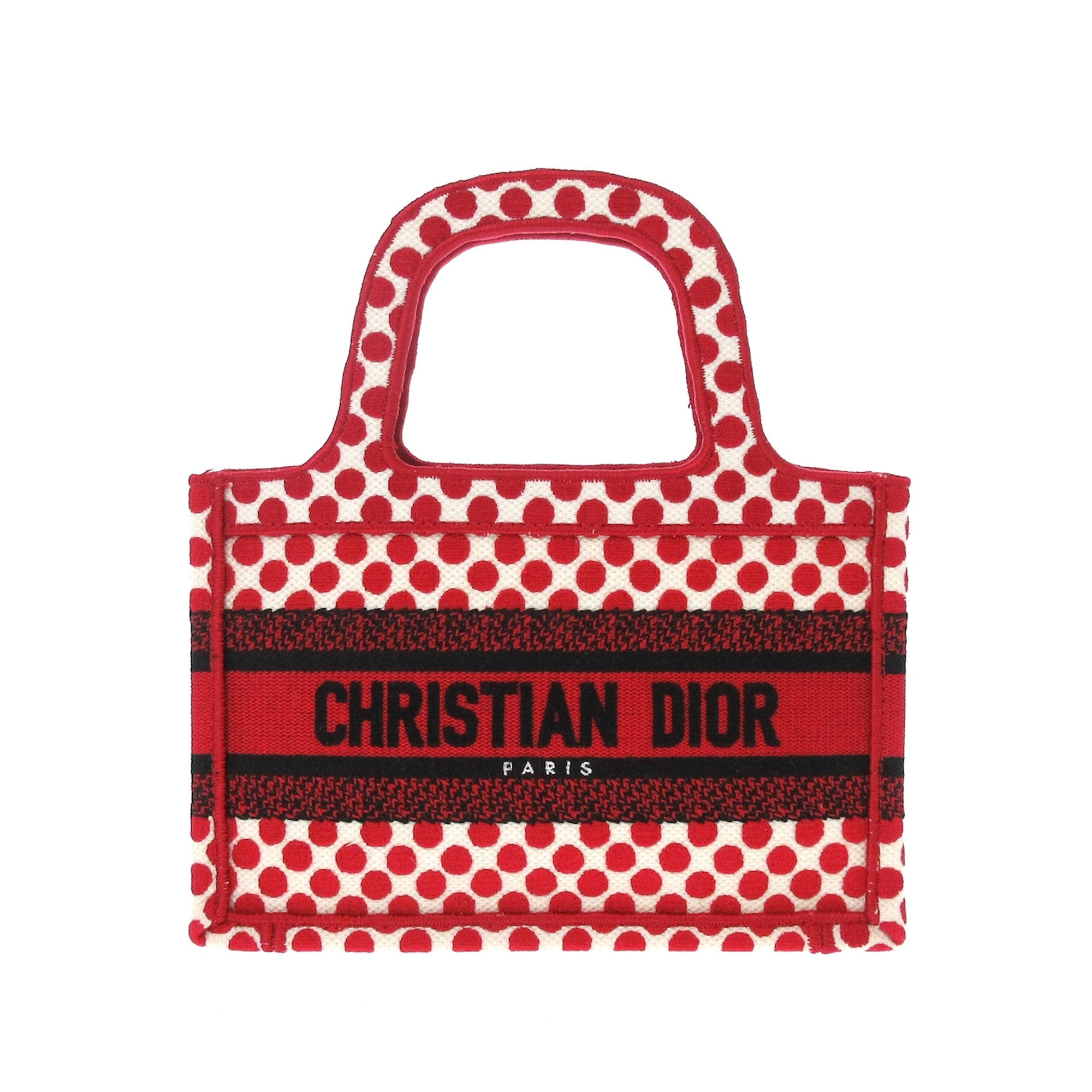 Dior | Pre-Owned Mini Dioramour Book Tote | Red