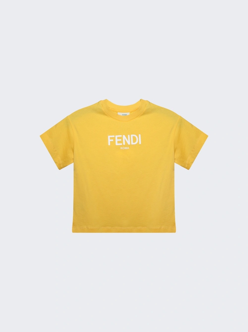 Kids | Fendi Kids | Kid's Logo Tee | Yellow