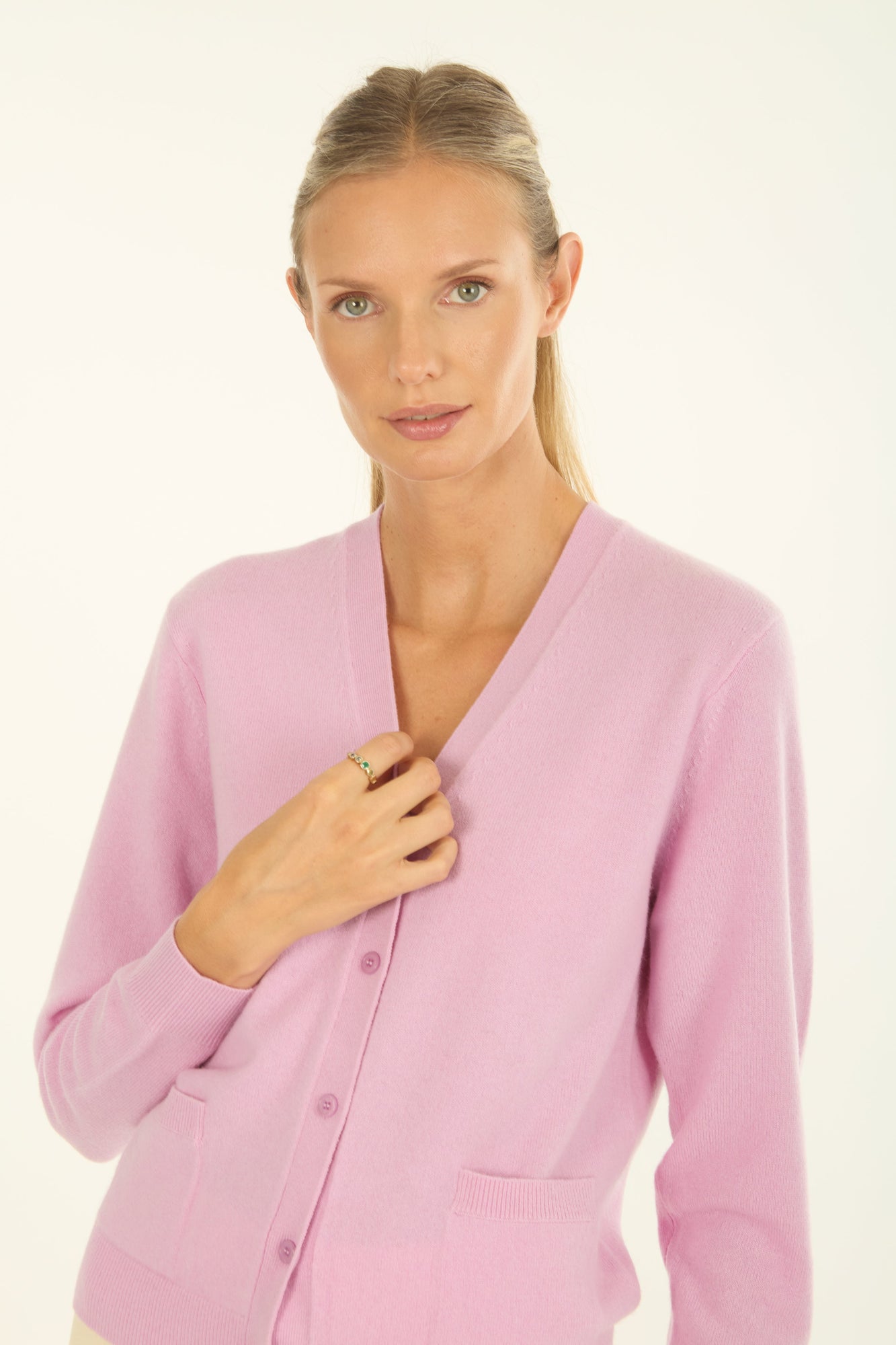 Jacqueline Cardigan | Pink Lilac