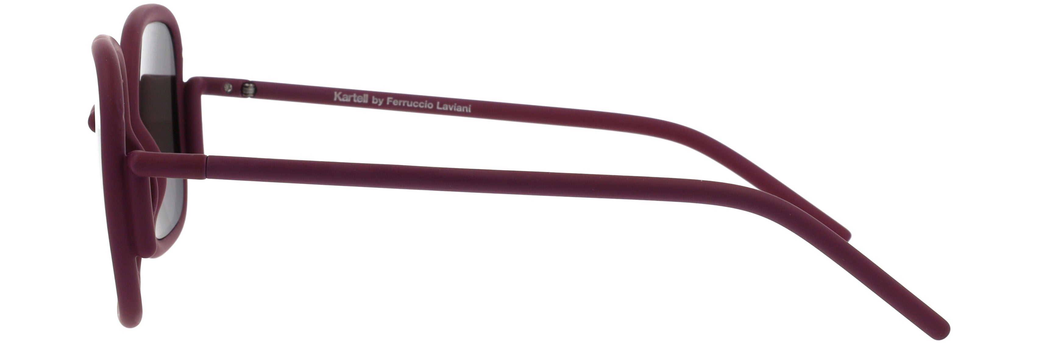 Unisex | Segmenti Square Sunglasses | Violet Lens | Violet