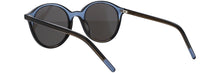 Unisex | Squared Round Sunglasses | Blue Lens | Blue