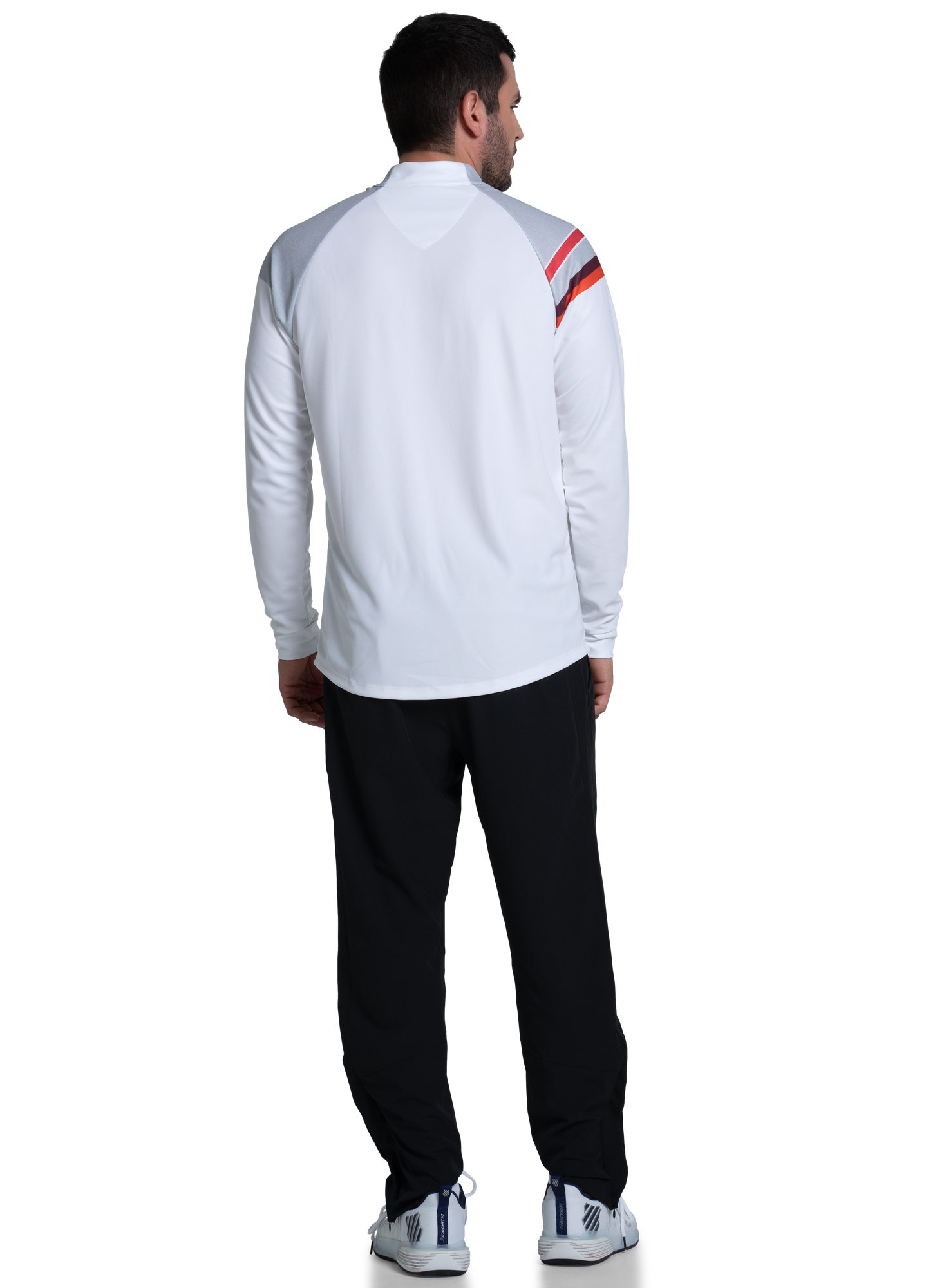 K-swiss | Men | Sideline 1/4 Zip L/S | White