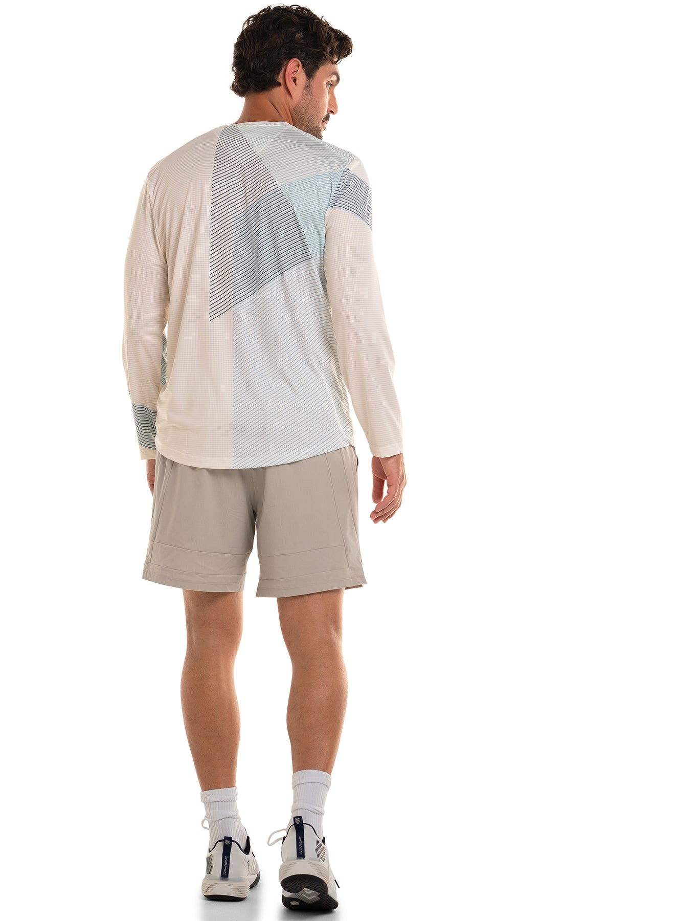 K-swiss | Men | Blue Heat L/S | White