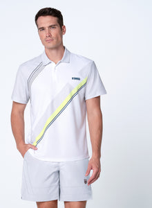 K-swiss | Men | Momentum Polo S/S | White/Mojito