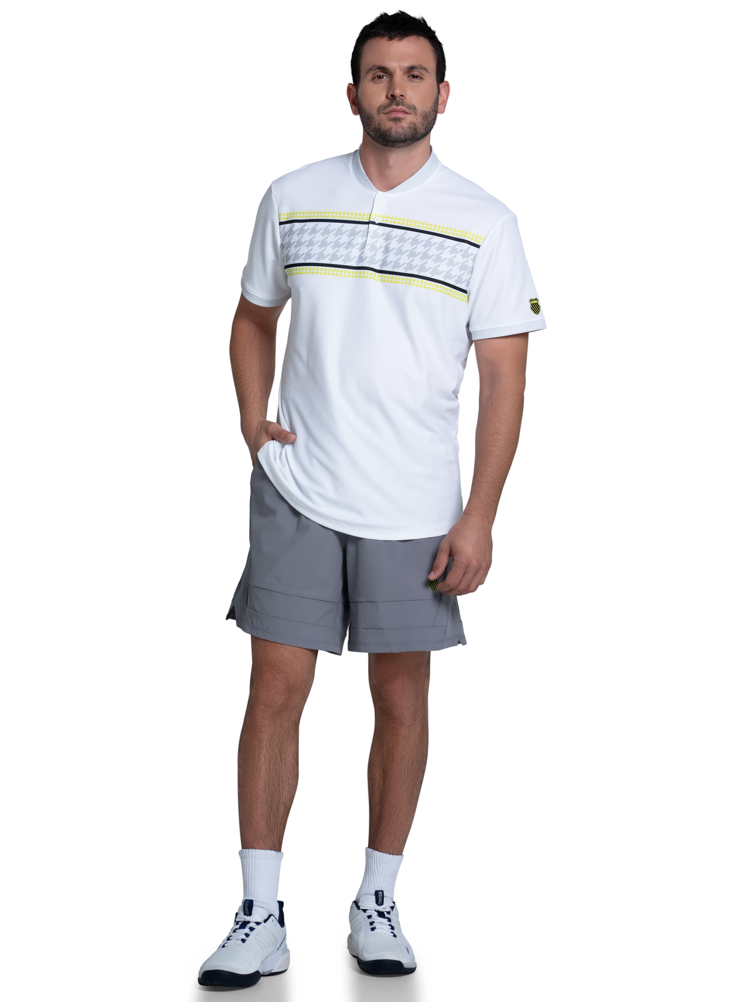 K-swiss | Men | Strike Henley S/S | Kiwi