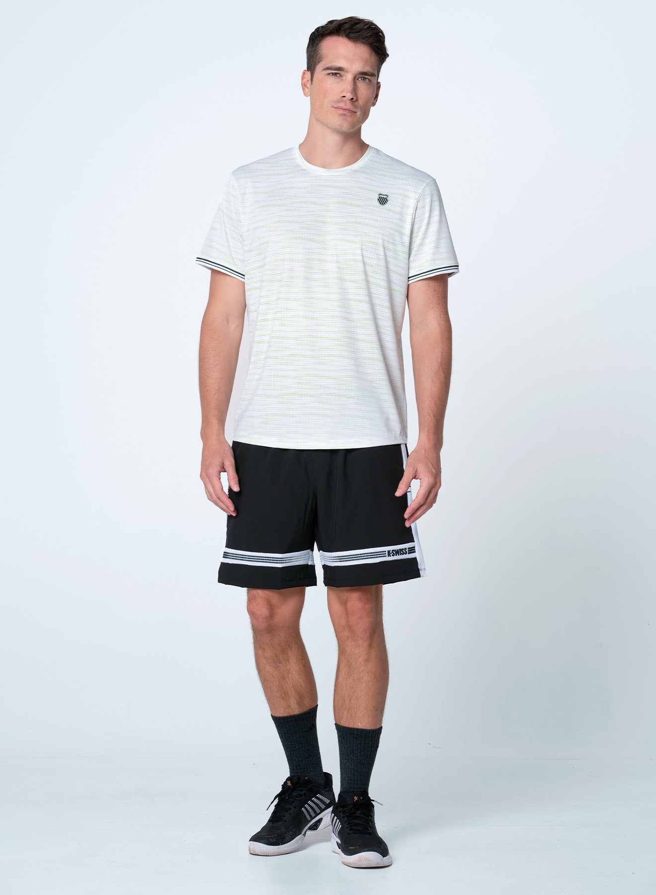 K-swiss | Men | Mixed Printing S/S | Chili/Black