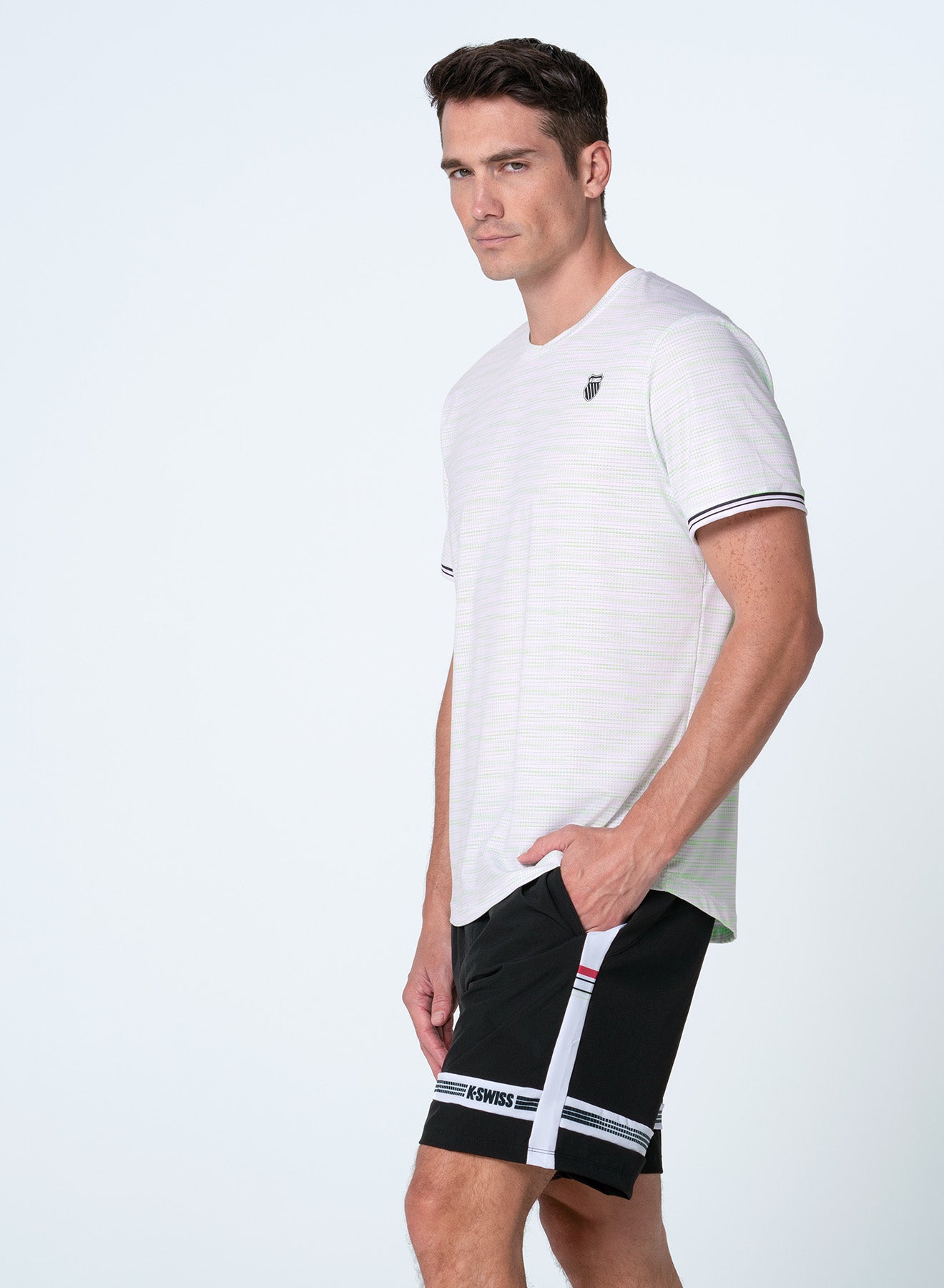 K-swiss | Men | Mixed Printing S/S | Chili/Black