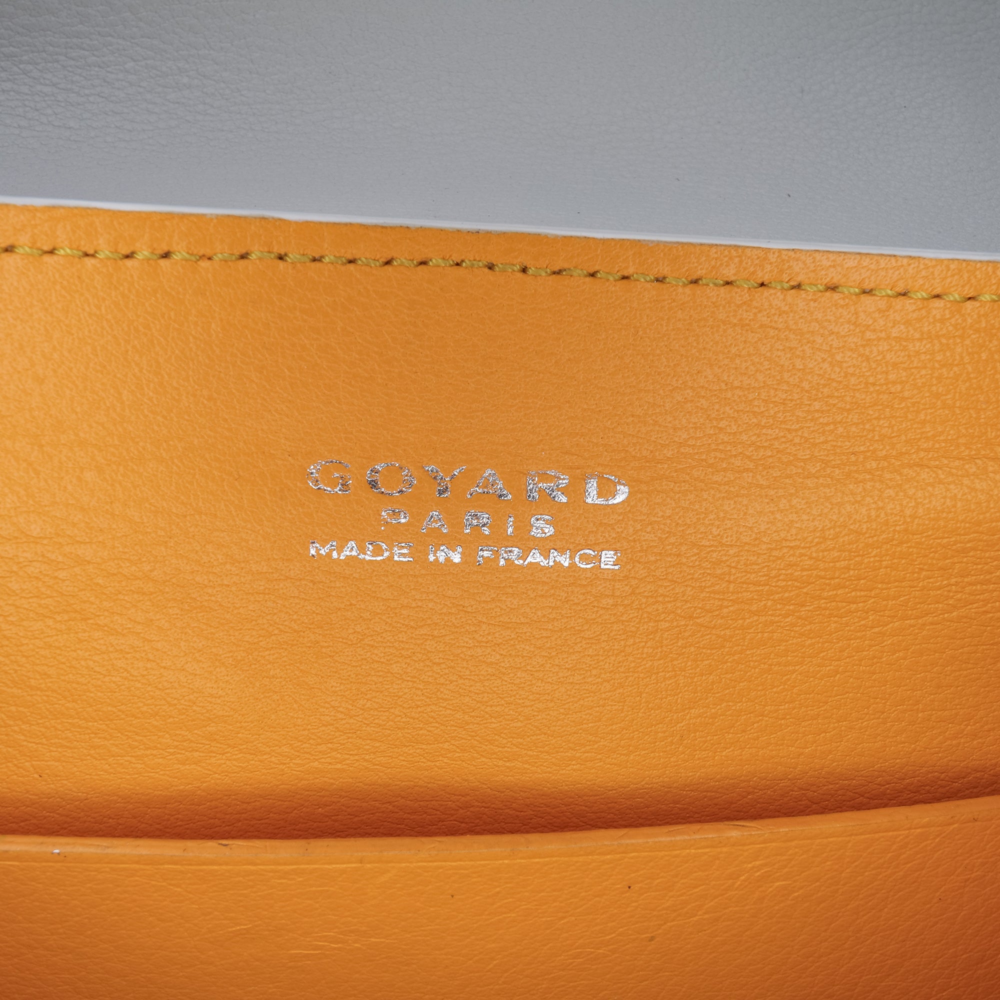 Goyard | Pre-Owned Mini Goyardine Saigon Souple - II | White