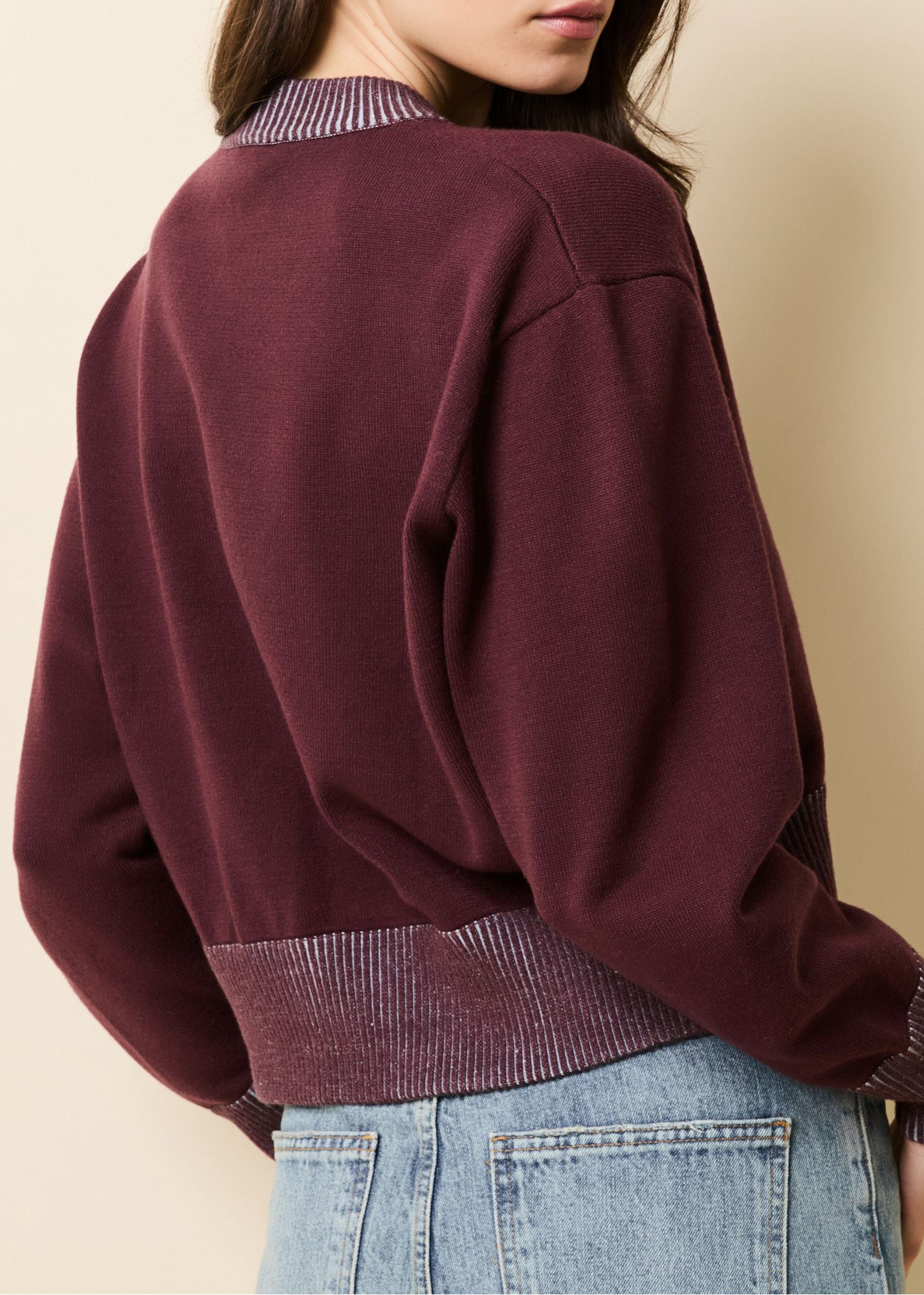 Womens | Kieran Sweater | Raisin Brown