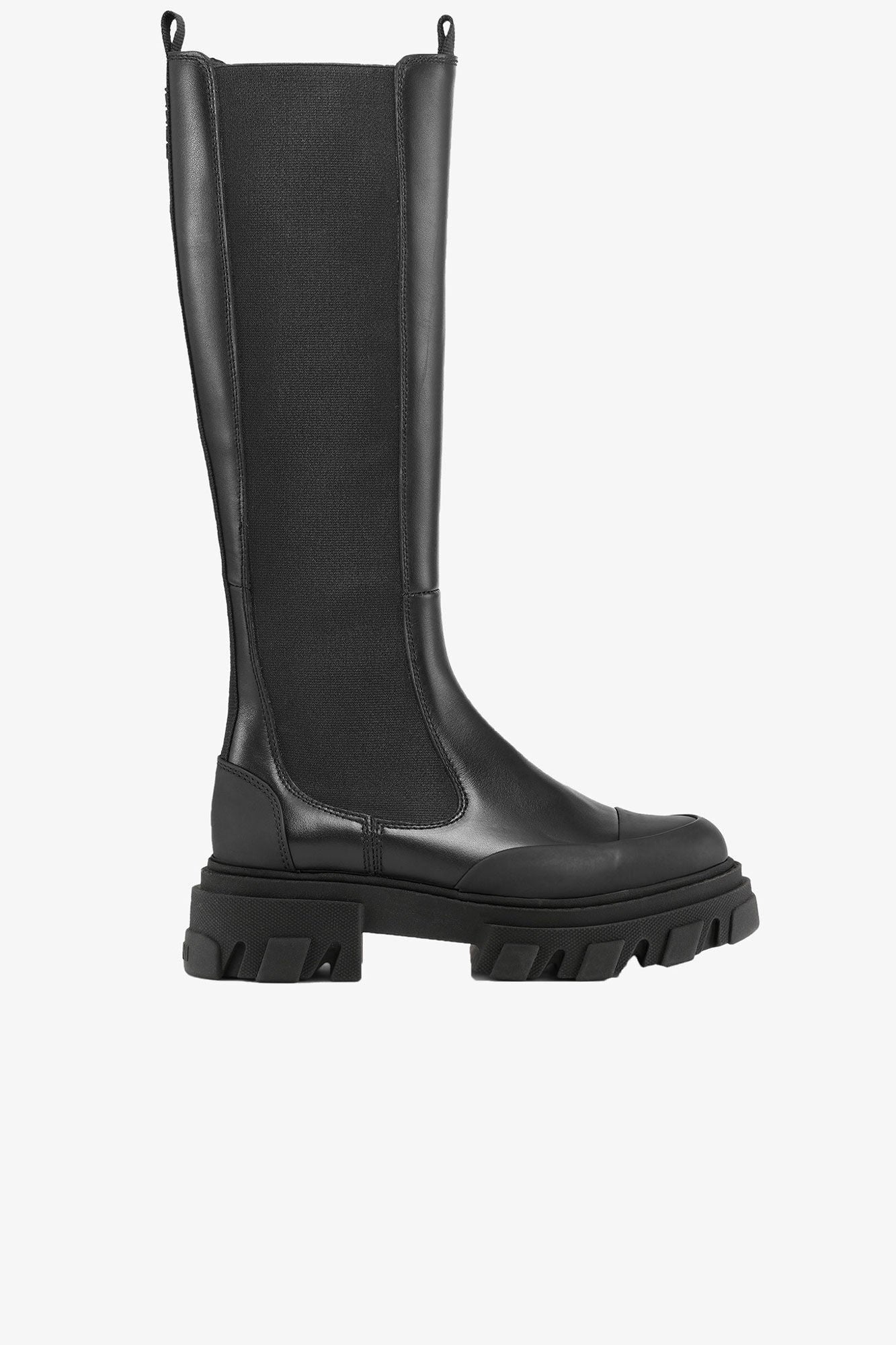 Knee High Chelsea Boots | Black (V3)