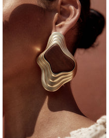 Kofi Earrings | Gold-Plated Brass