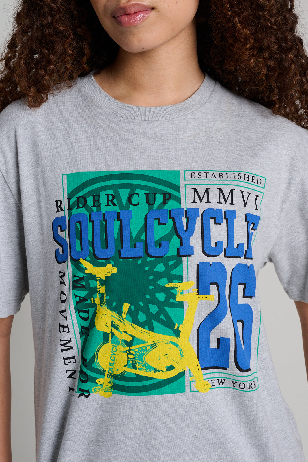 Soul by SoulCycle | Kyle Tee | Light Grey