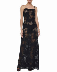L'AGENCE | Womens | Bettie Long Dress | Black