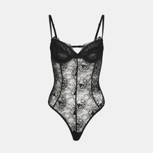 OW Collection Layce Bodysuit | Black Caviar