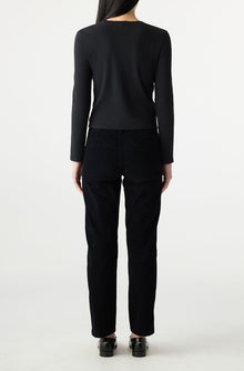AMO Denim | Libby Trouser in Black