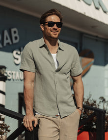 Men | Kalo Short Sleeve Button Up | Juniper
