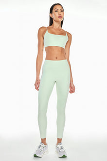 Le Ore | Bella Bonded Legging | Aqua Glass