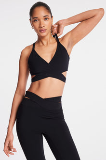 Le Ore | Luna Wrap Bra | Black