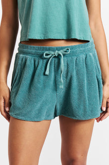 AMO Denim Gloria Short in Teal