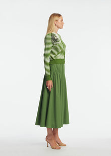 Rose Detail Knit Cardigan | Cactus Multi