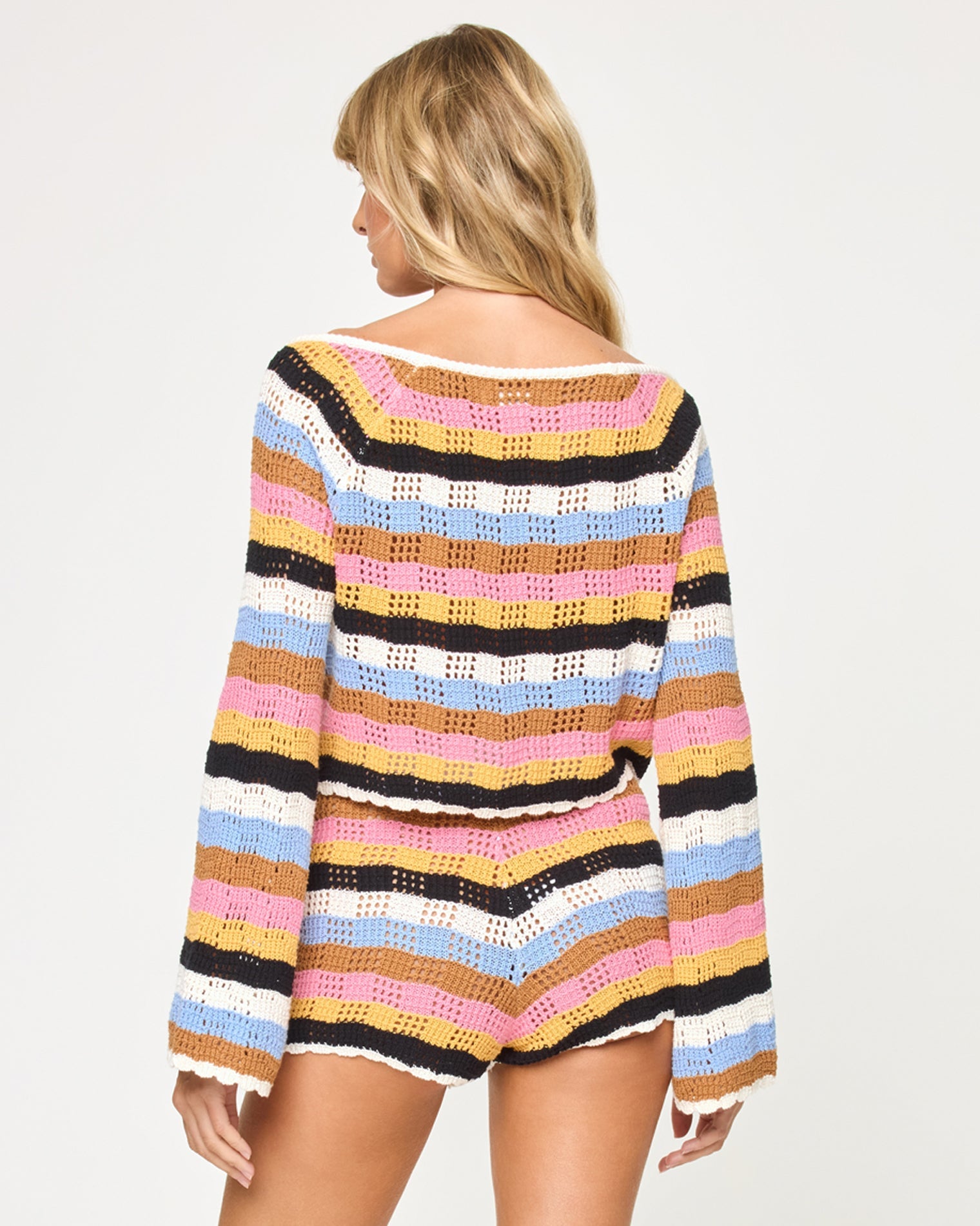 Lost Tides Short | Maldives Stripe