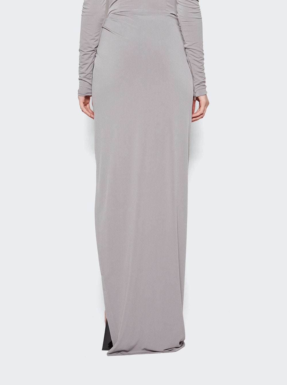 Women | LaQuan Smith | Draped Maxi Skirt | Stone