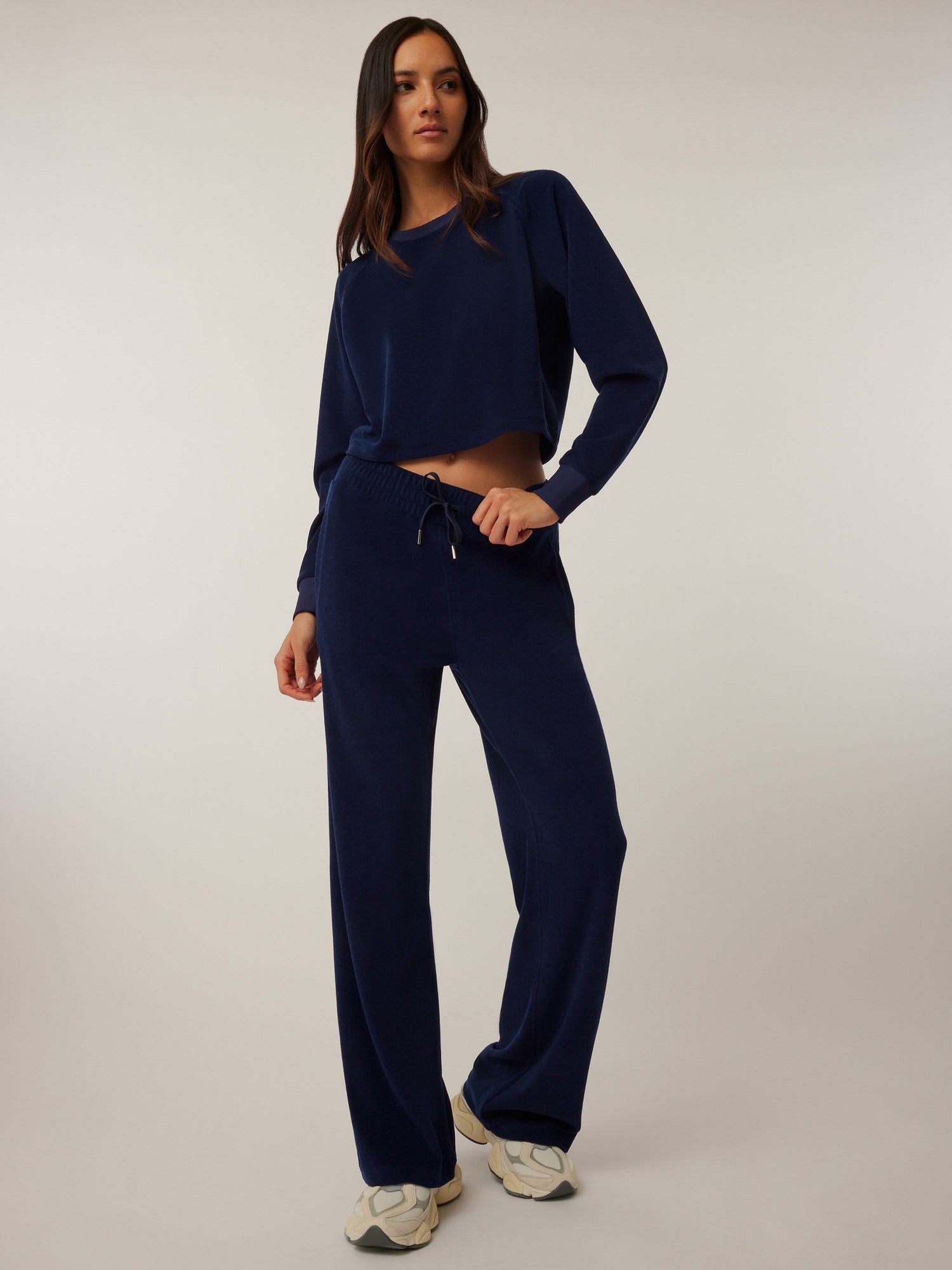 Women | Dune Crop Top | Maltese Blue