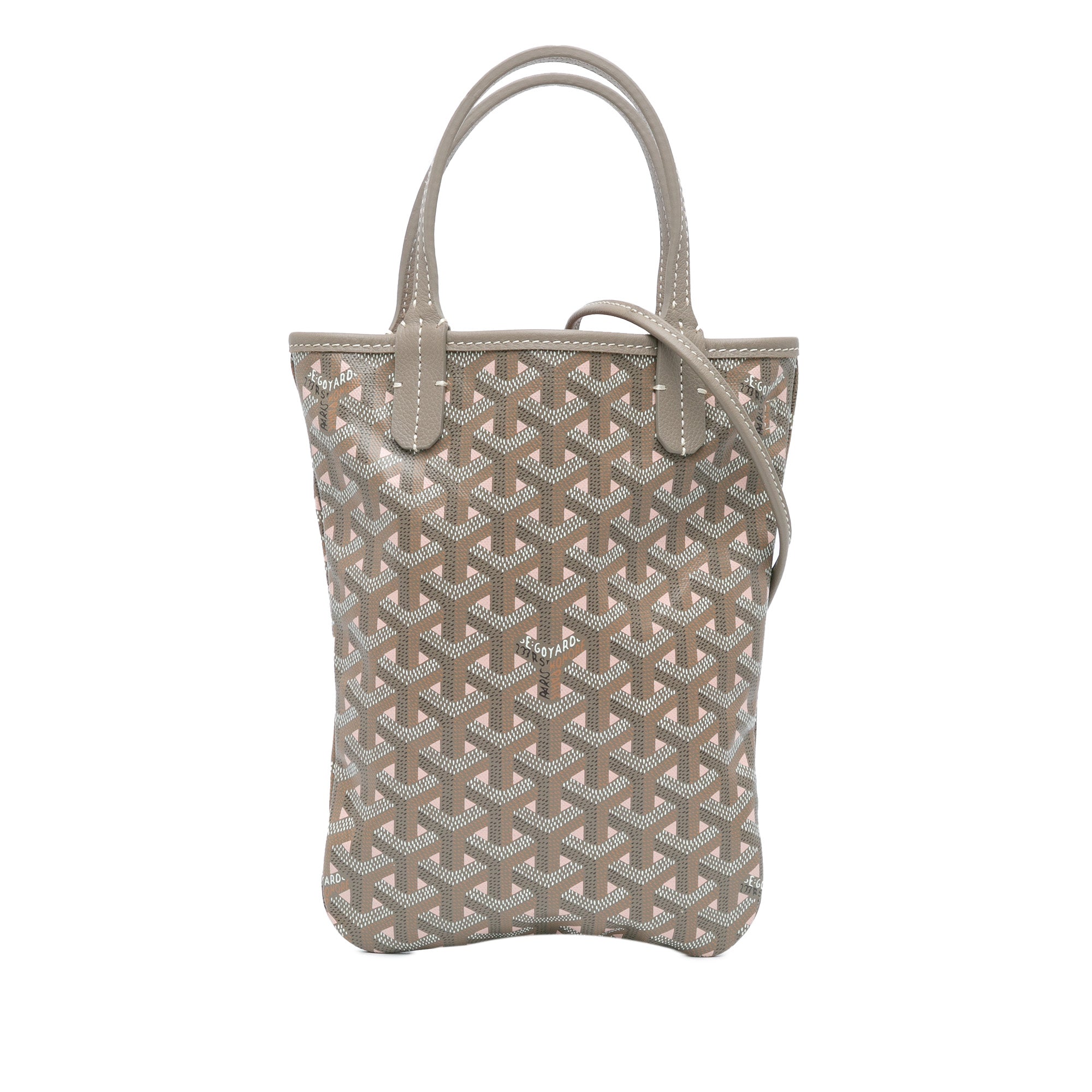 Goyard | Pre-Owned Goyardine Poitiers Claire Voie - I | Gray