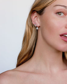 The Classique Cushion Hook Earrings | Silver
