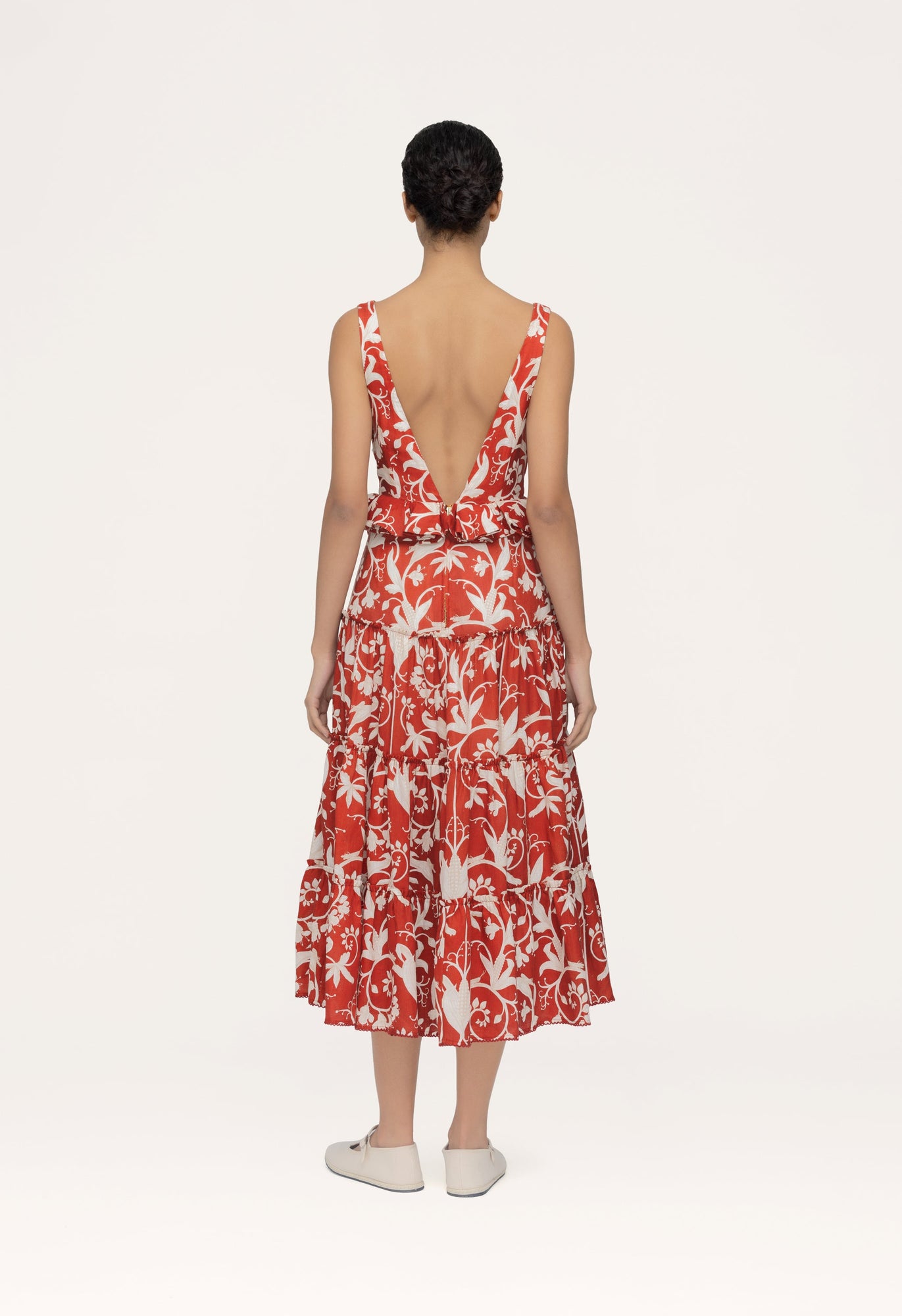 Lago-Maiz-Midi-Dress-14198