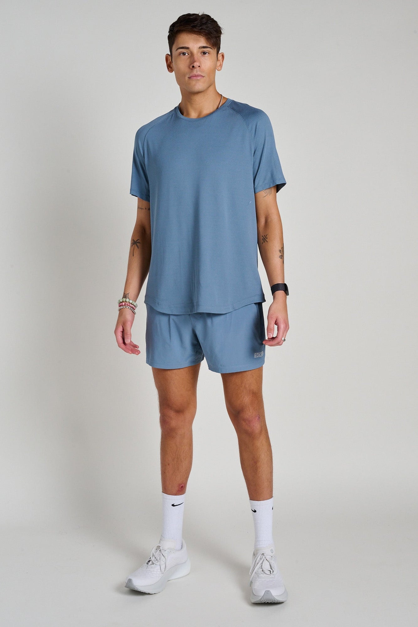 Lululemon | License To Train Short Sleeve | Steel Blue
