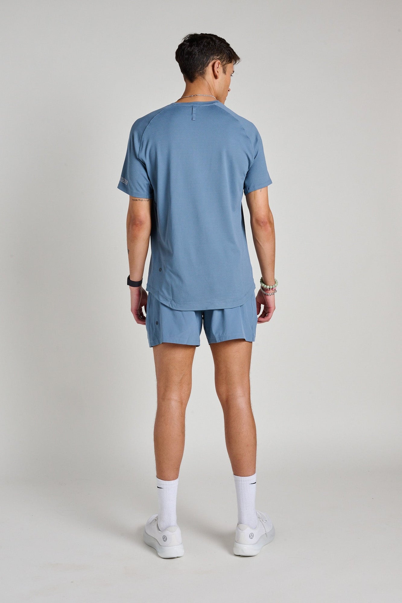 Lululemon | License To Train Short Sleeve | Steel Blue