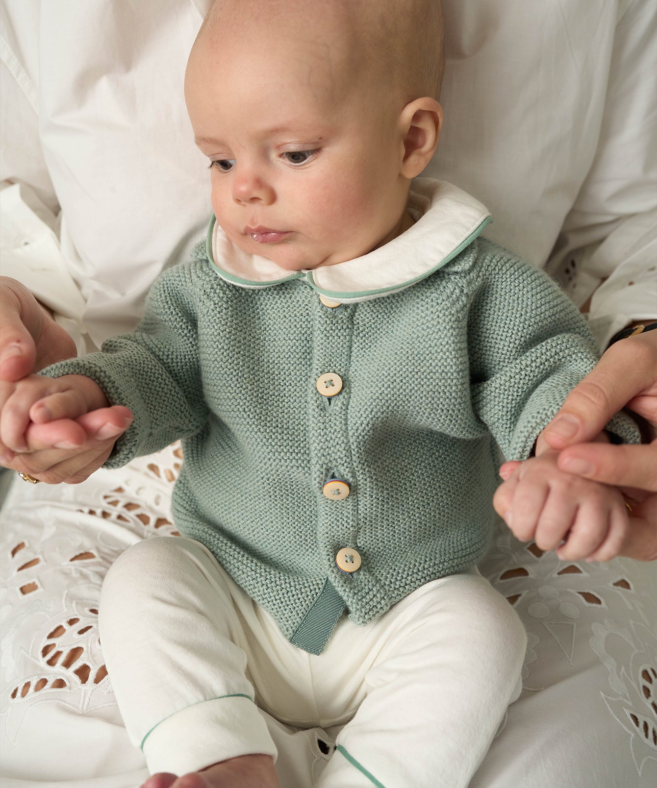 Kids Unisex | Pan One-piece | Green/White