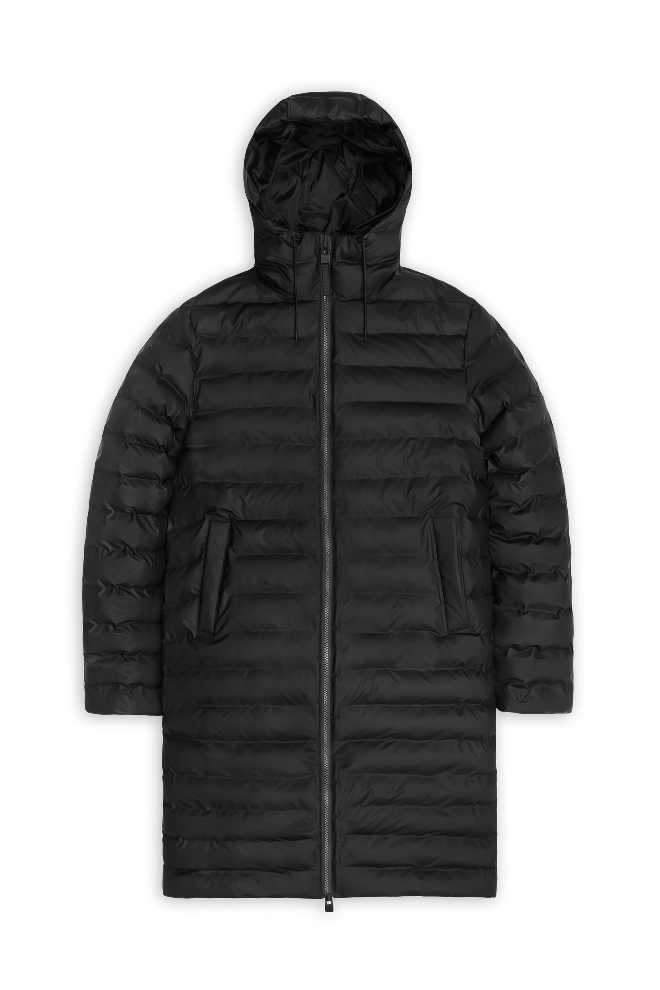 Rains Lohja Longer Puffer Jacket Jackets 01 Black