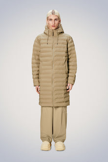Rains Lohja Longer Puffer Jacket Jackets 24 Sand