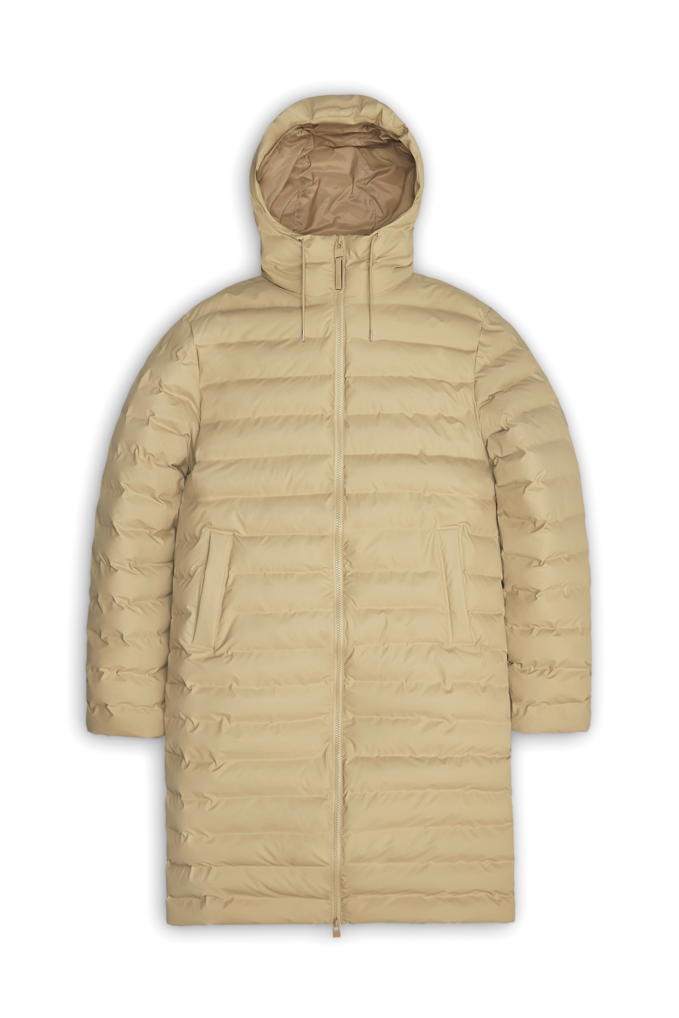 Rains Lohja Longer Puffer Jacket Jackets 24 Sand