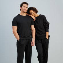 Modal French Terry Lounge Pants | Black