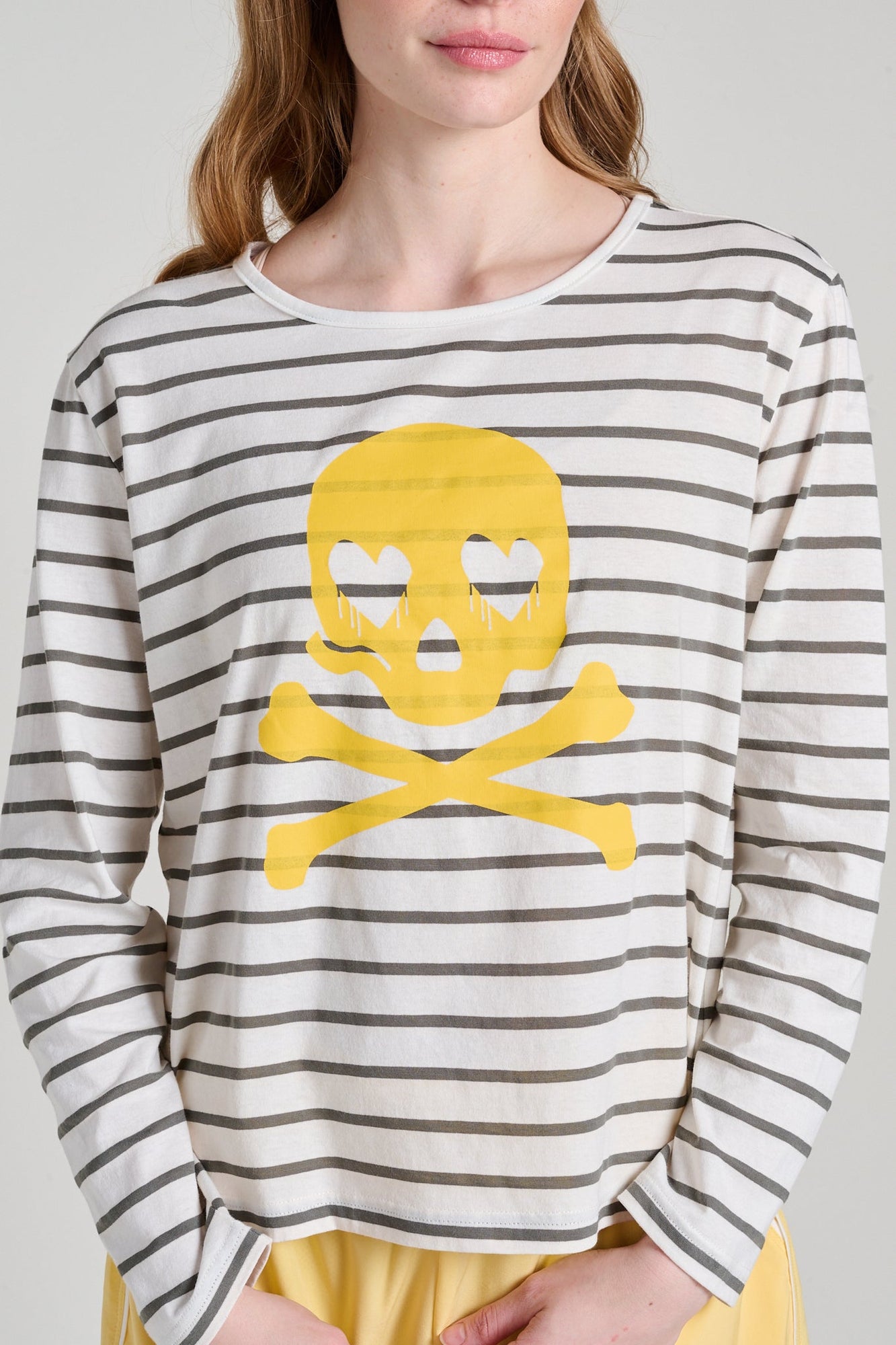 Kerri Rosenthal | Long Sleeve Soul Brigade | Canvas-Charcoal