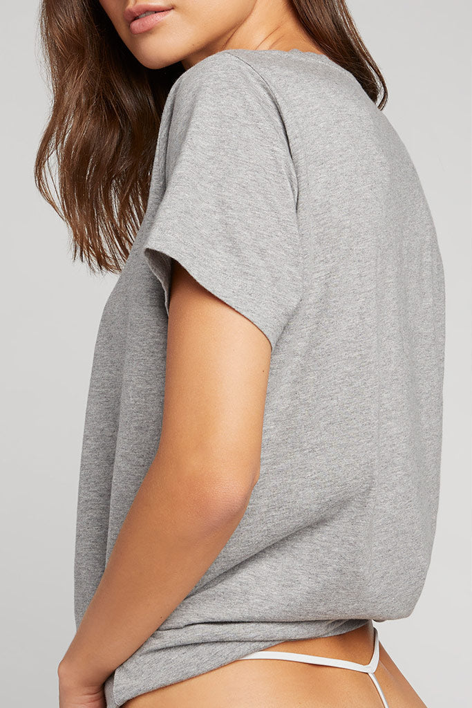 Uniform Crew Tee | Heather Grey