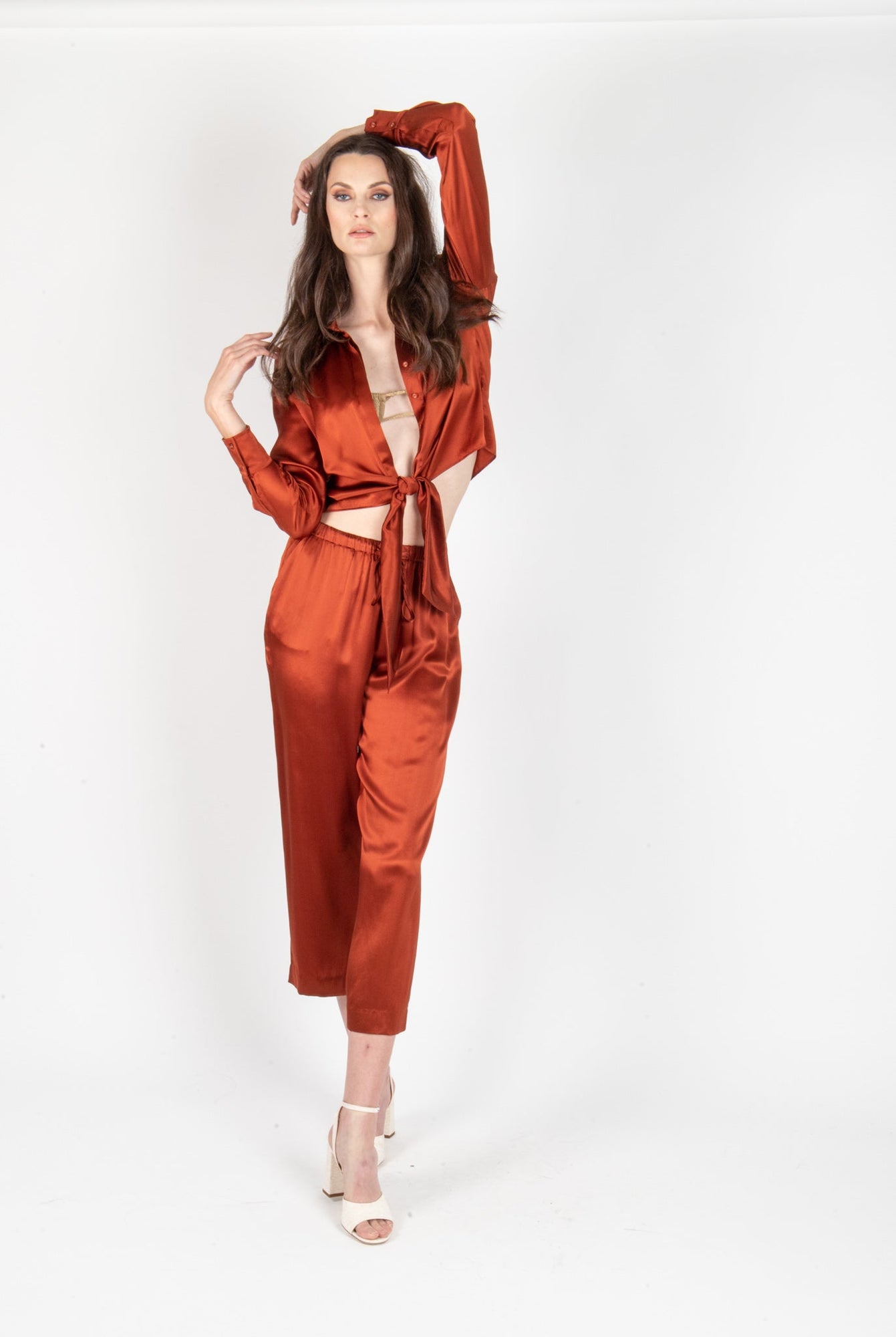 Tina Pants | Terracotta