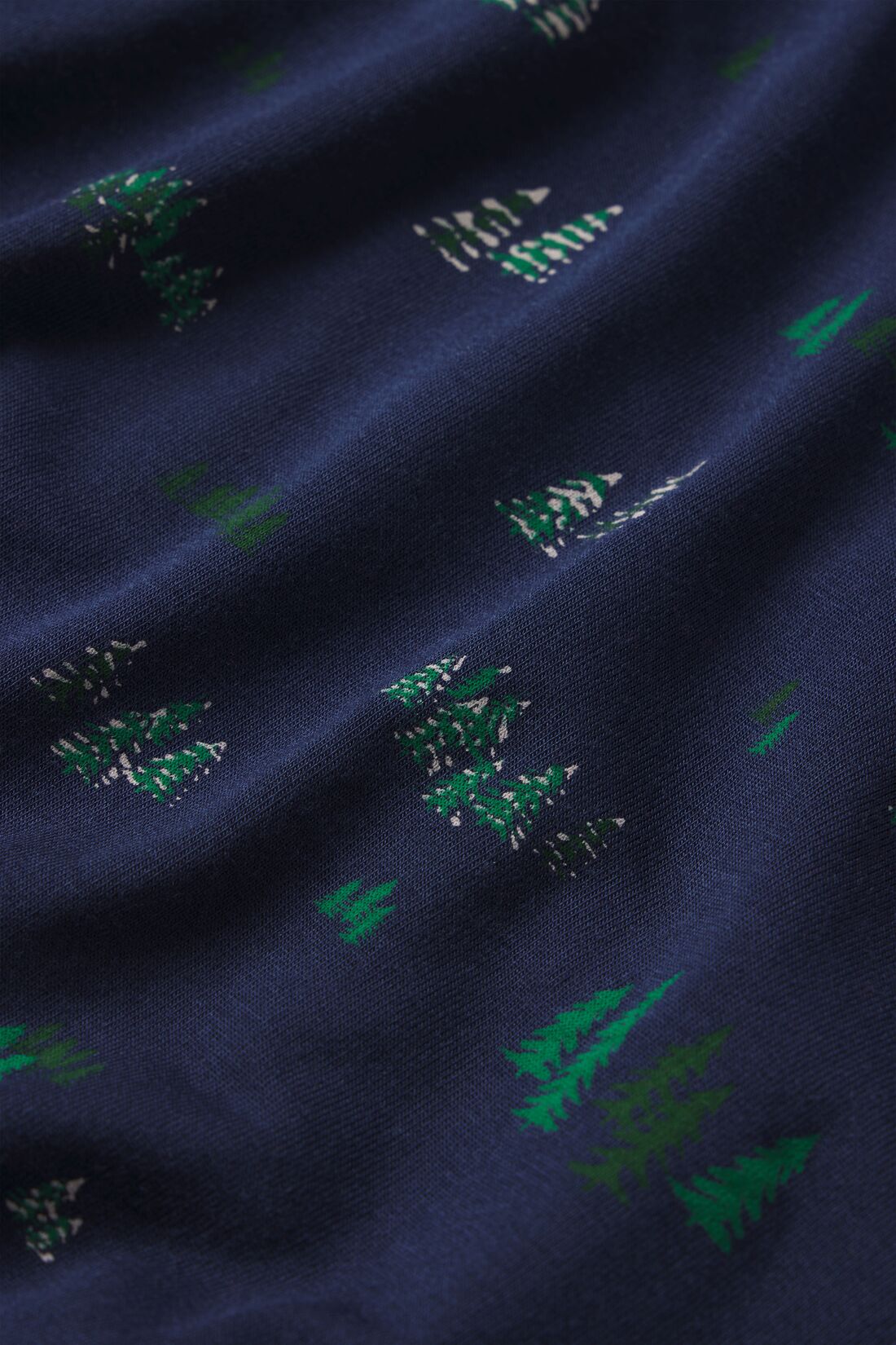 Detail shot of Forest Pine Navy