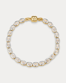 The Palais Tennis Bracelet | Gold/Silver