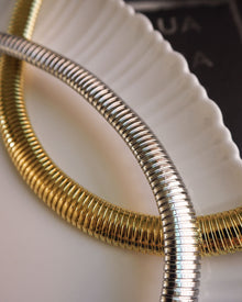 Flex Snake Chain Necklace | Lobster clasp | Silver