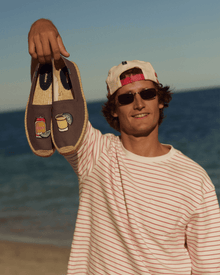 Men's Original Espadrille | Embroidery | Beer - Ceniza Gray - Mens Espadrilles - Beer - Ceniza Gray - Soludos - 