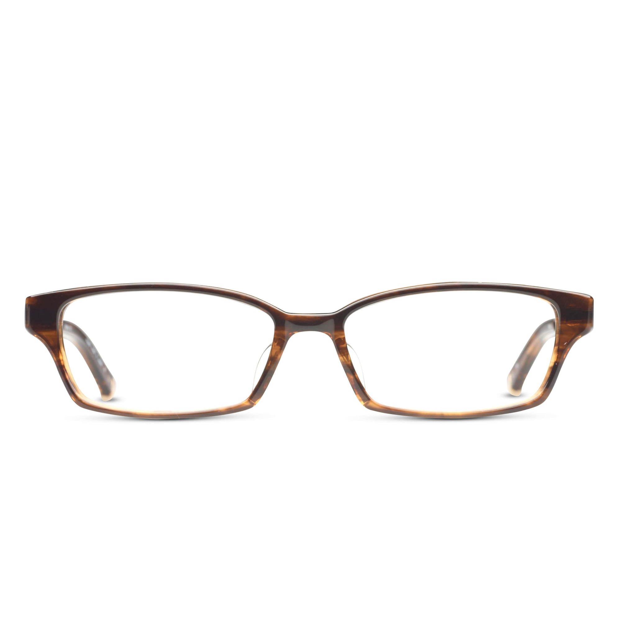 M2003 Rectangle Optical | Brown | Clear Lens | 54MM