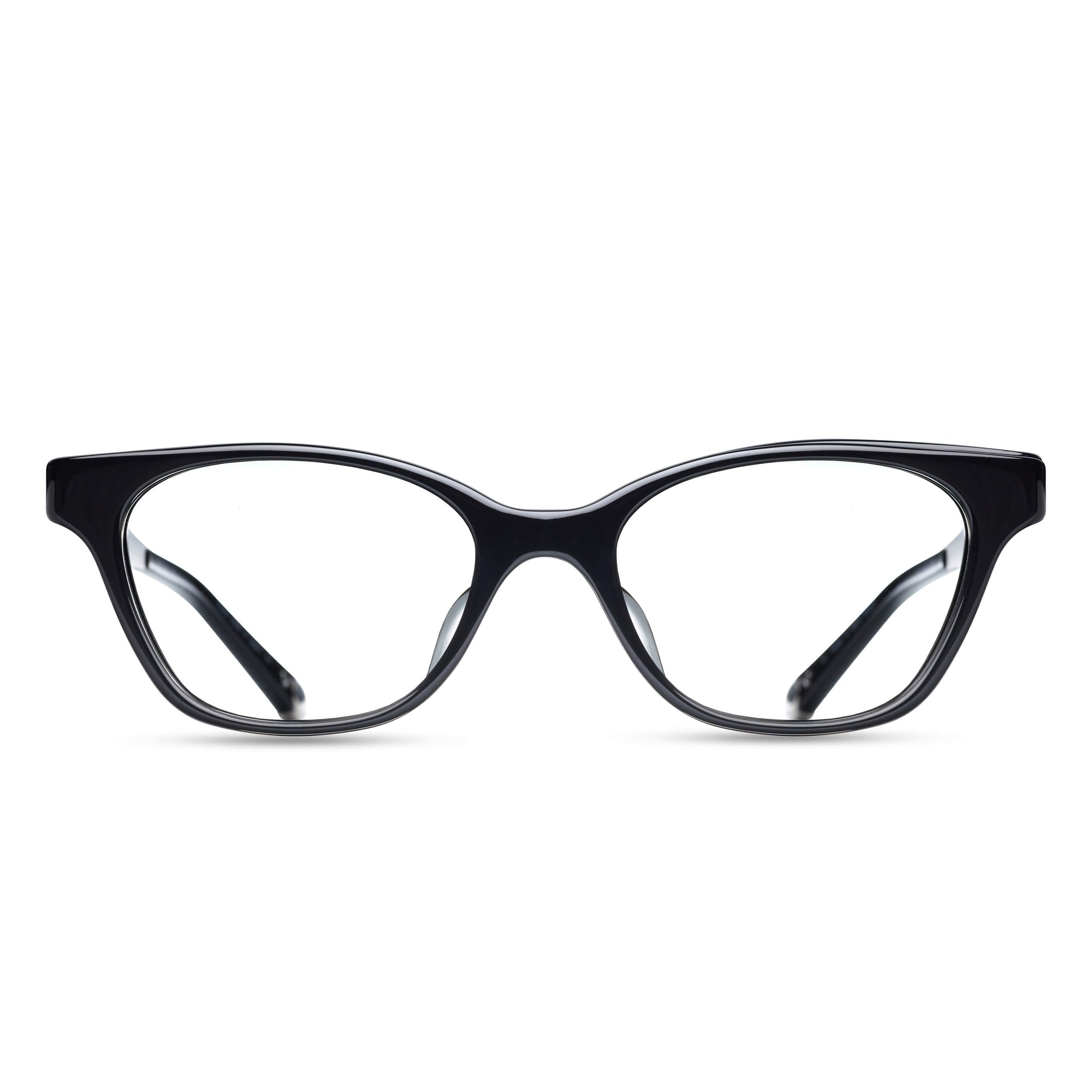 M2013 Rectangle Optical | Shiny Black | Clear Lens | 50MM