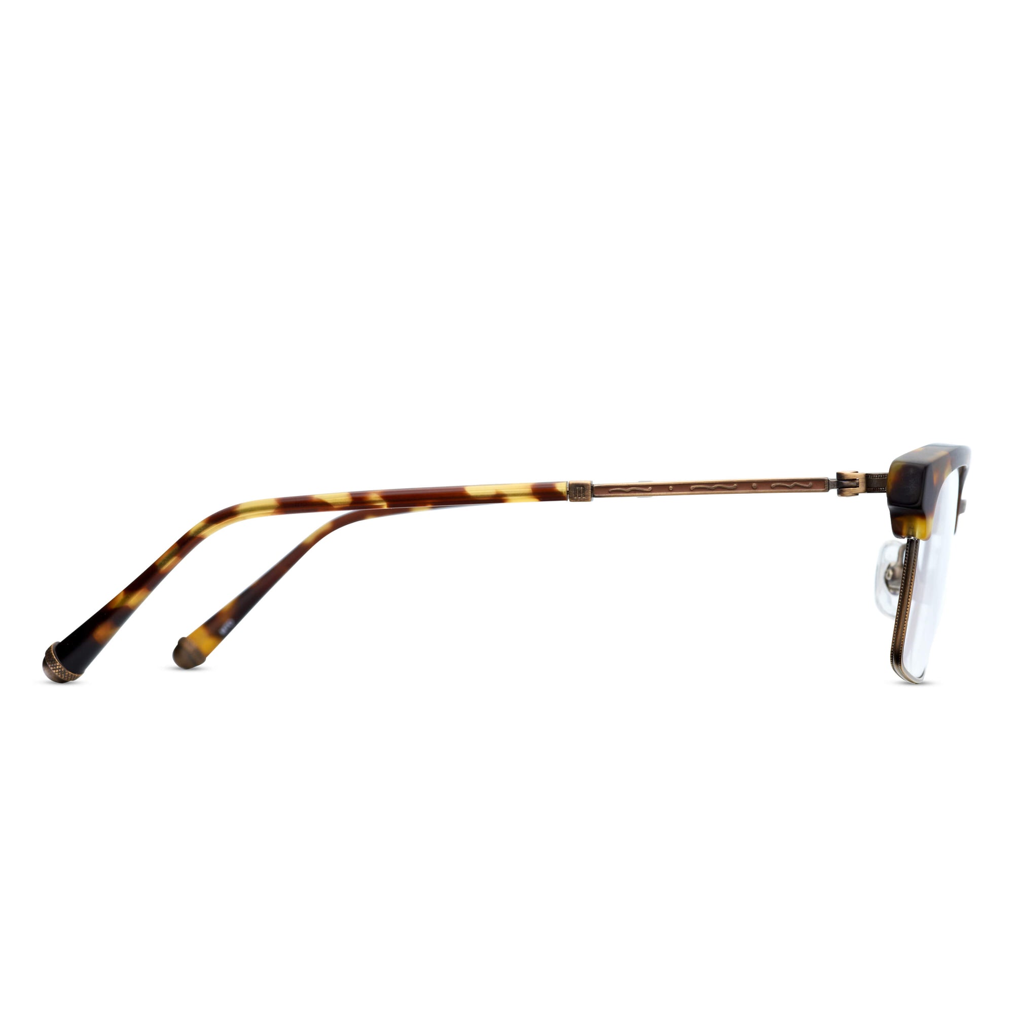 M2016 Club Master Optical | Matte Tokyo Tortoise | Clear Lens | 52MM