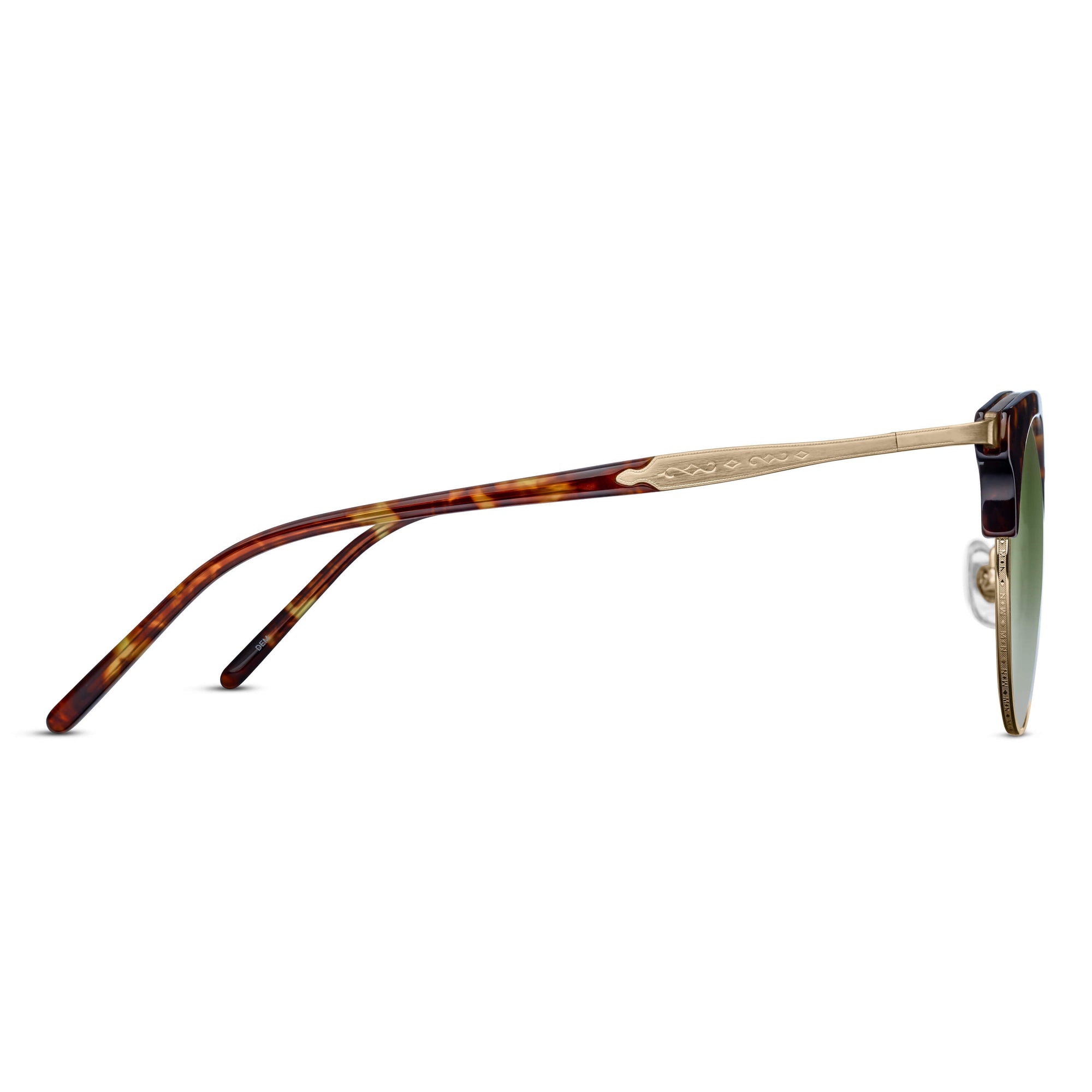 M2046 Cat Eye Sunglass | Demi | Sage Green Gradient Lens | 51MM