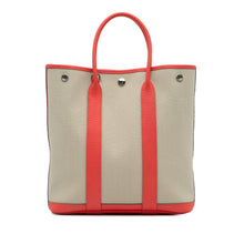 Hermes | Pre-Owned Toile and Negonda Garden File 28 | Brown/Beige