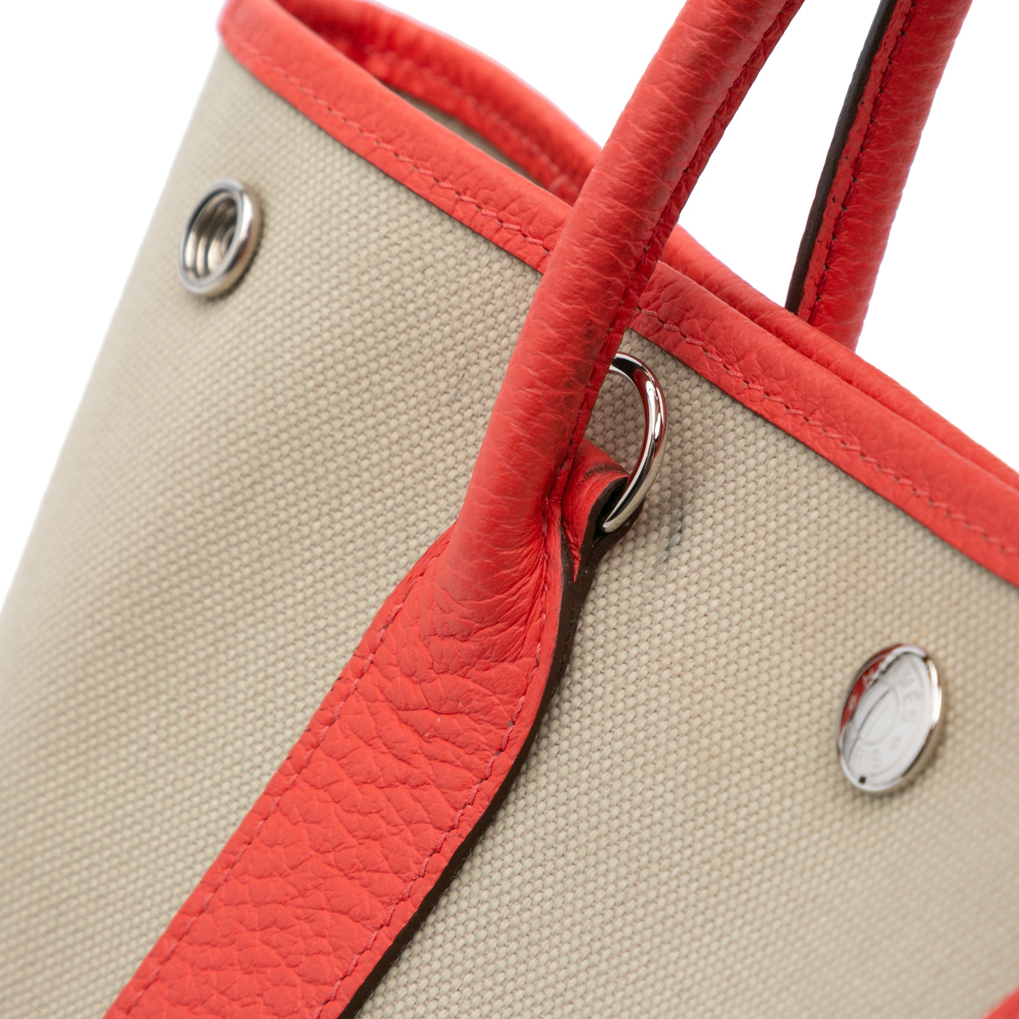 Hermes | Pre-Owned Toile and Negonda Garden File 28 | Brown/Beige